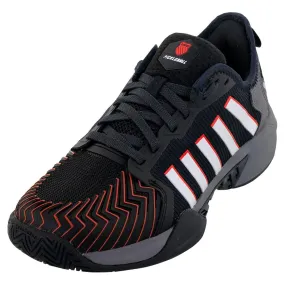 Men's Pickleball Supreme Shoes Jet Black and Steel Gray