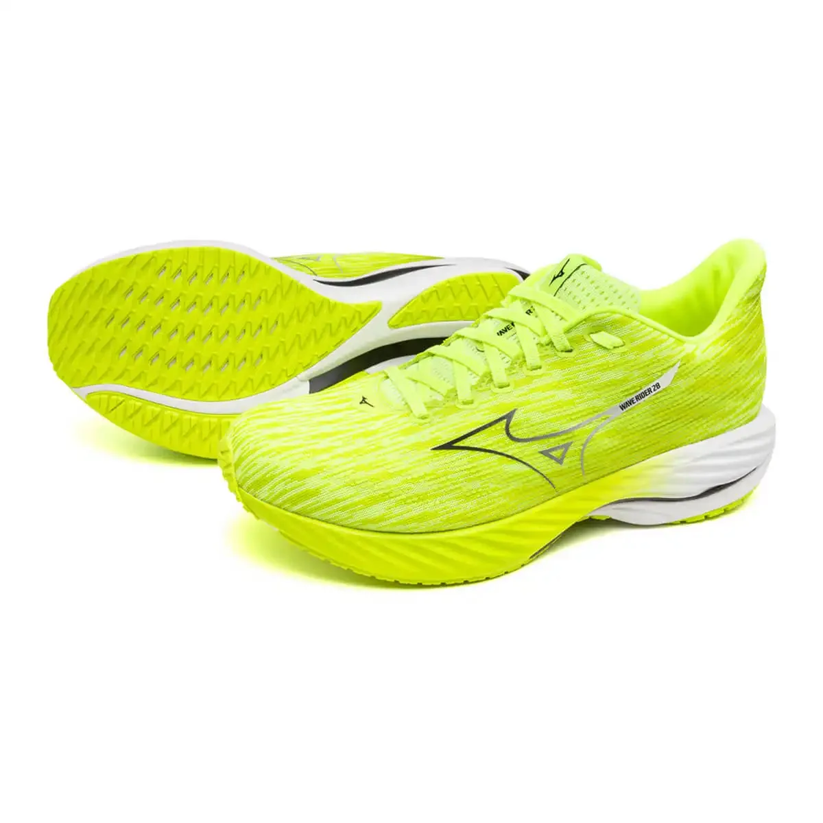 Mizuno Wave Rider 28 Mens | Mizuno Neo Lime/black/acid Lim