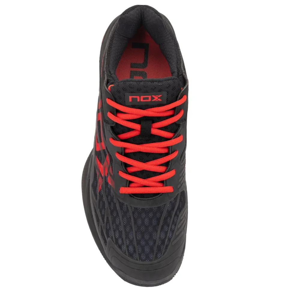 Nox Men's AT10 Lux Padel Shoes Black Red