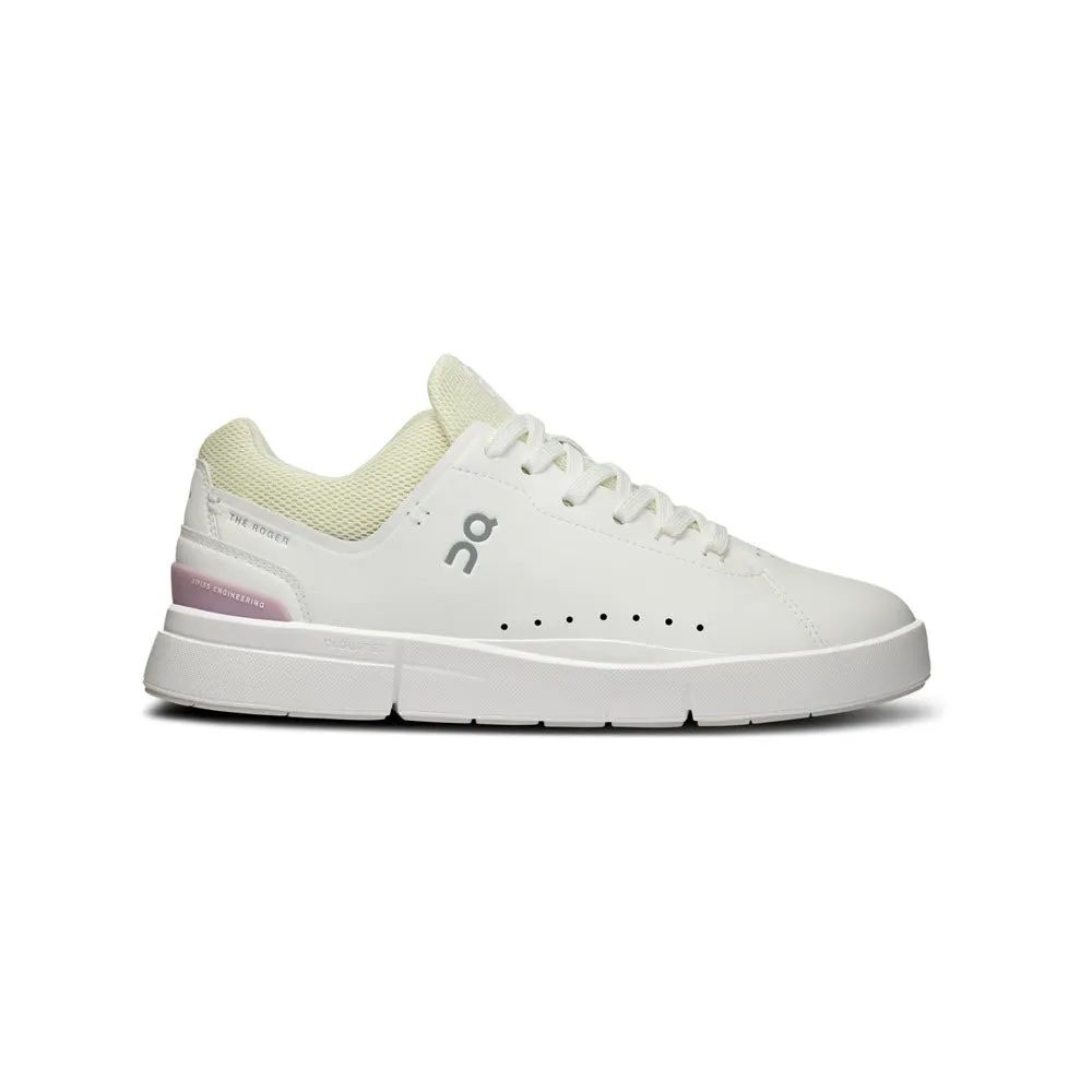 ON THE ROGER ADVANTAGE WHITE/MAUVE - WOMENS