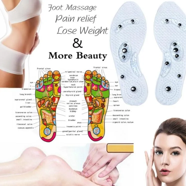 Original Acupressure Plus Feet Magnetic Insoles On Sale - Save Upto 70%  Off