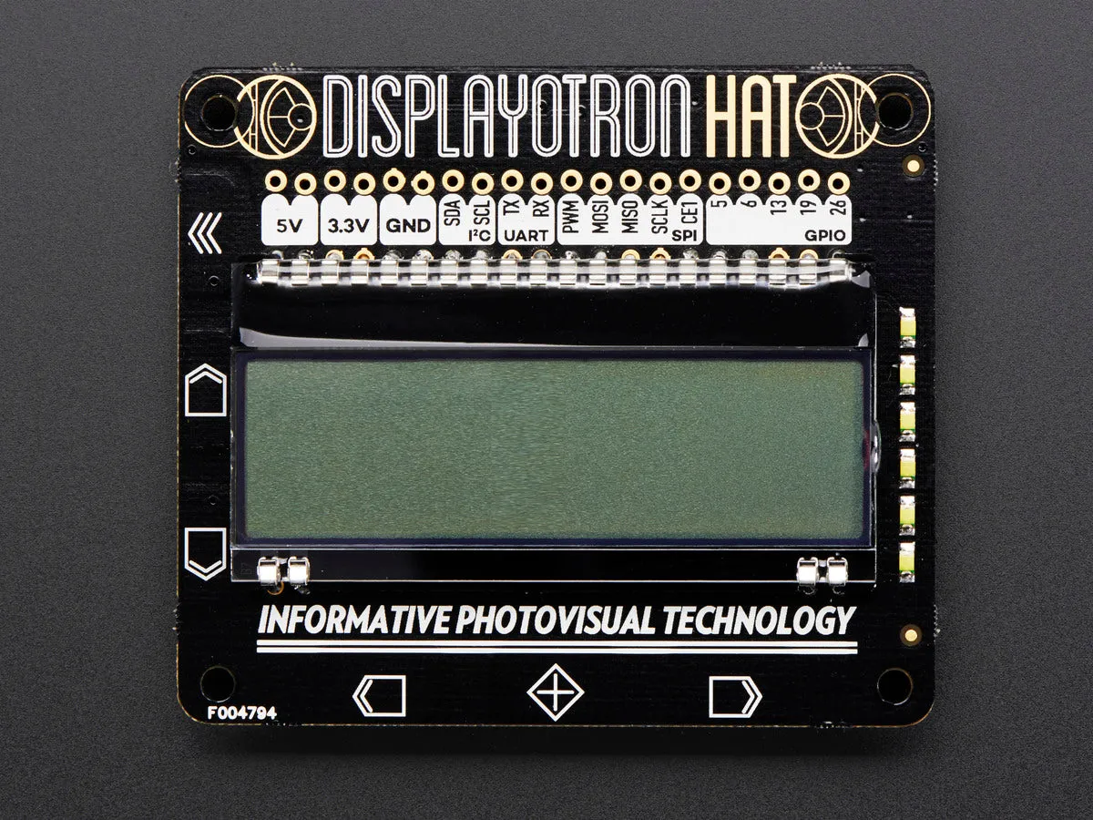 Pimoroni Display-O-Tron HAT