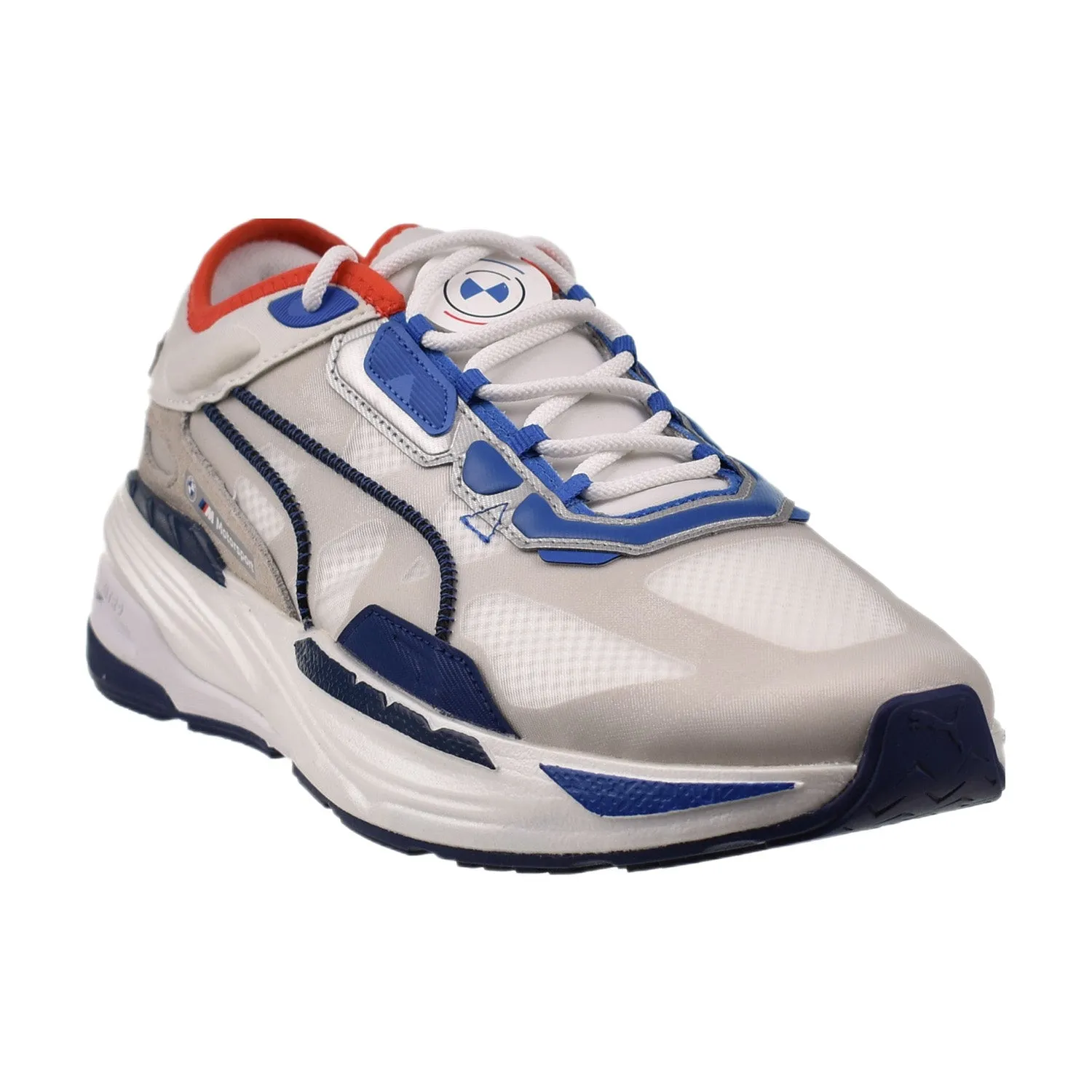 Puma BMW Extent Nitro Assembly Men's Shoes White-Blue