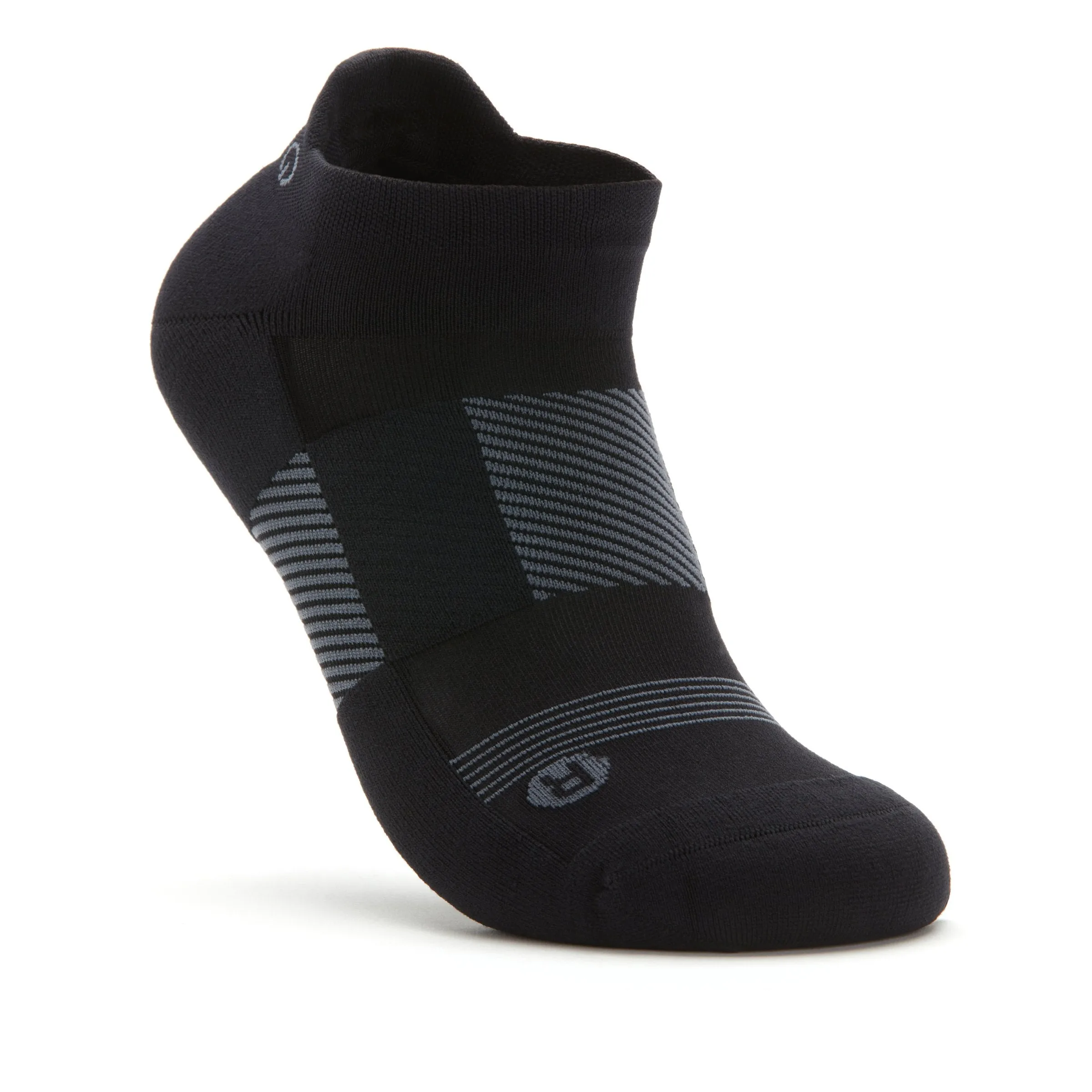 Q-FLOW™ BLACK/GREY ARCH COMPRESSION SOCKS