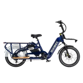 Revi Bikes Flux 48V 750W Step Through Cargo Electric Bike