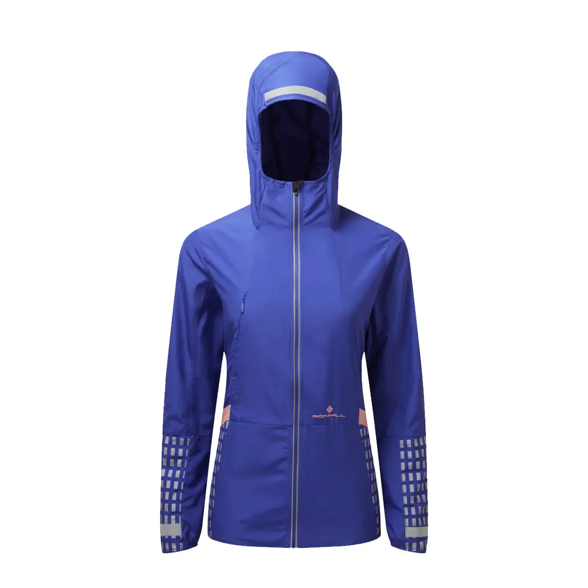 Ronhill Tech Afterhours Jacket Womens | Indigo/blush/reflect