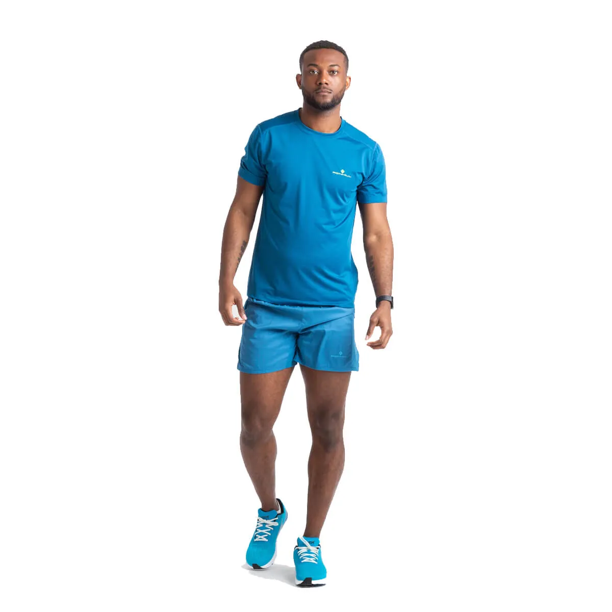 Ronhill Tech Revive 5" Short Mens | Prussian Blue/cyan