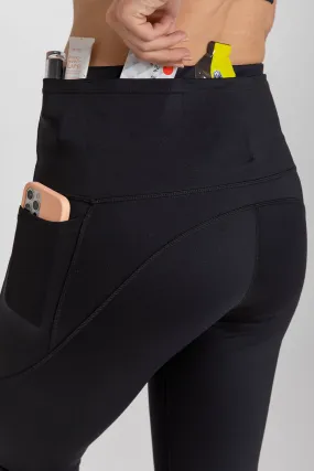 Running 7/8 Length Tight - Black