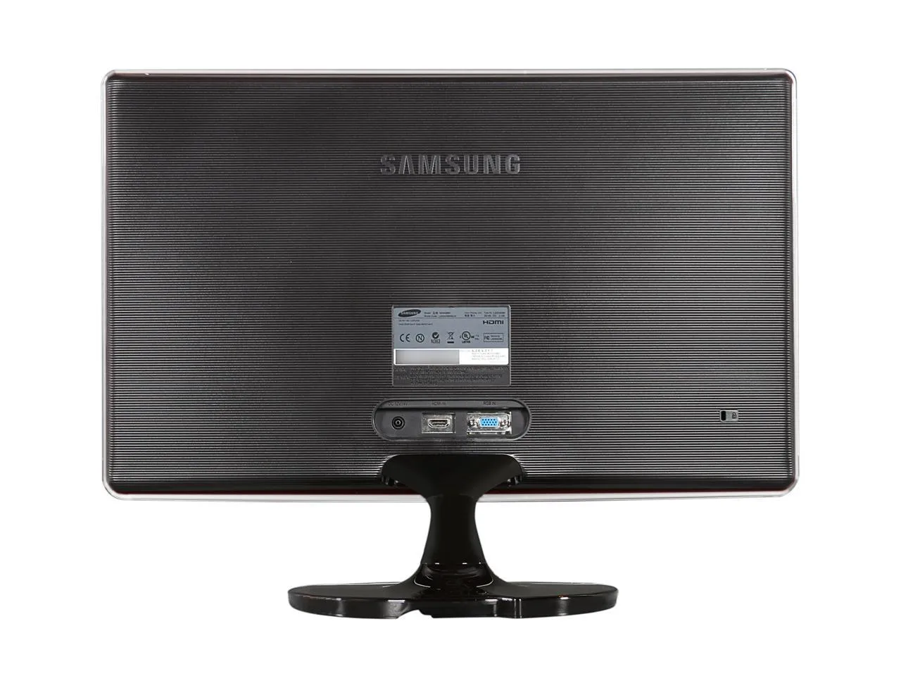 SAMSUNG ToC Rose Black 23" 2ms Full HD HDMI LED BackLight LCD Monitor 250 cd/m2 DCR 1,000,000:1 ( S23A350H )