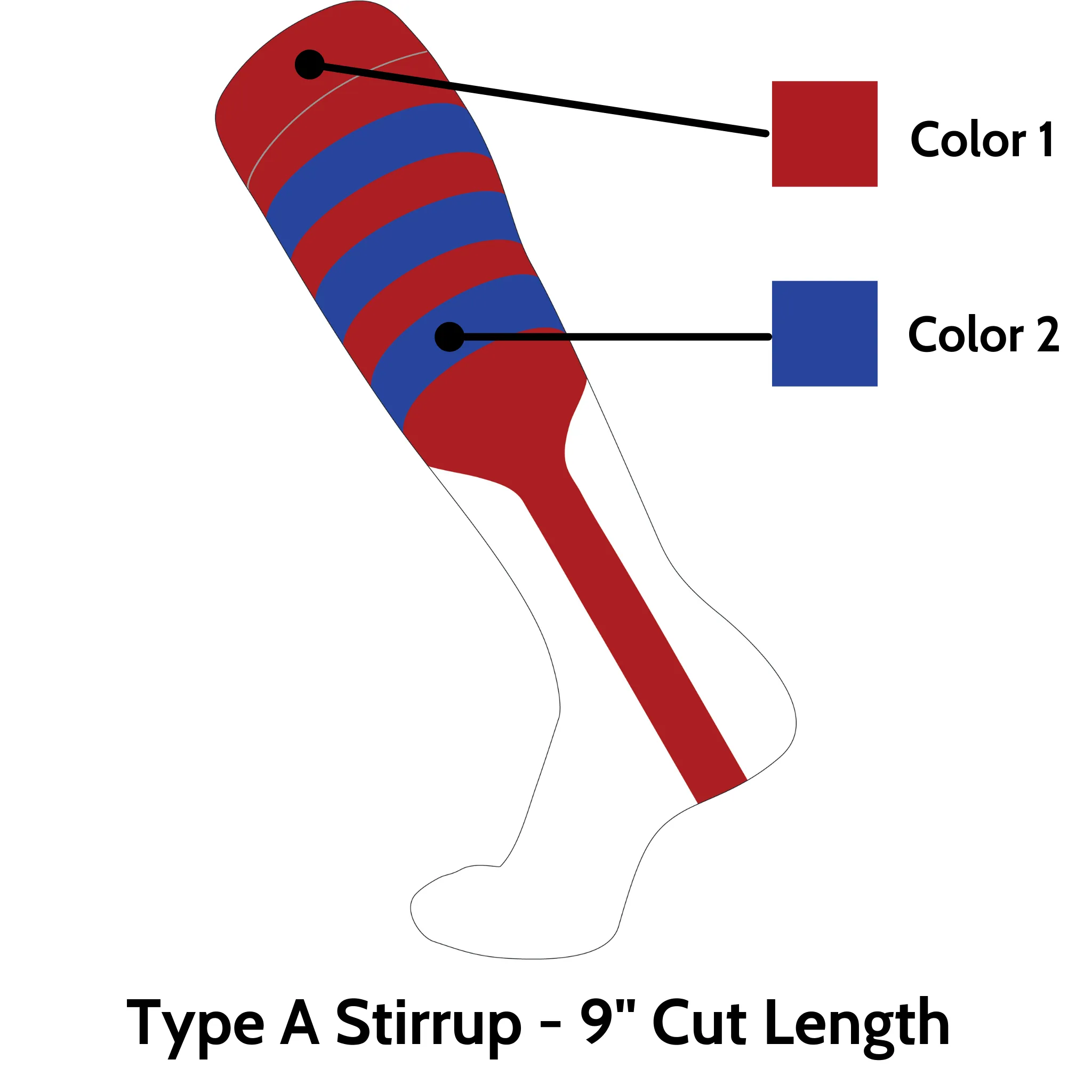 Slugger Custom Stirrup Type A