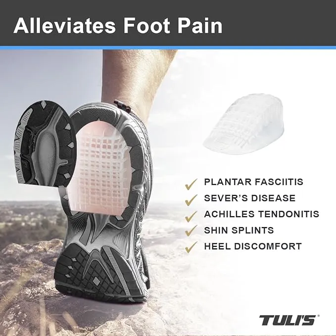 TULI'S Heel Cups / Heavy Duty Gel - for high impact activities