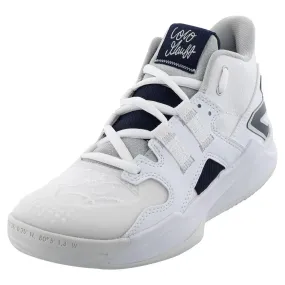 Unisex Coco CG1 D Width Tennis Shoes White and Eclipse