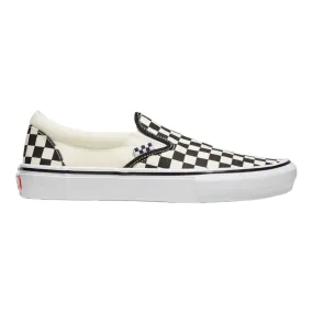 Vans Skate Slip-On Checkerboard Shoe Black/Off White