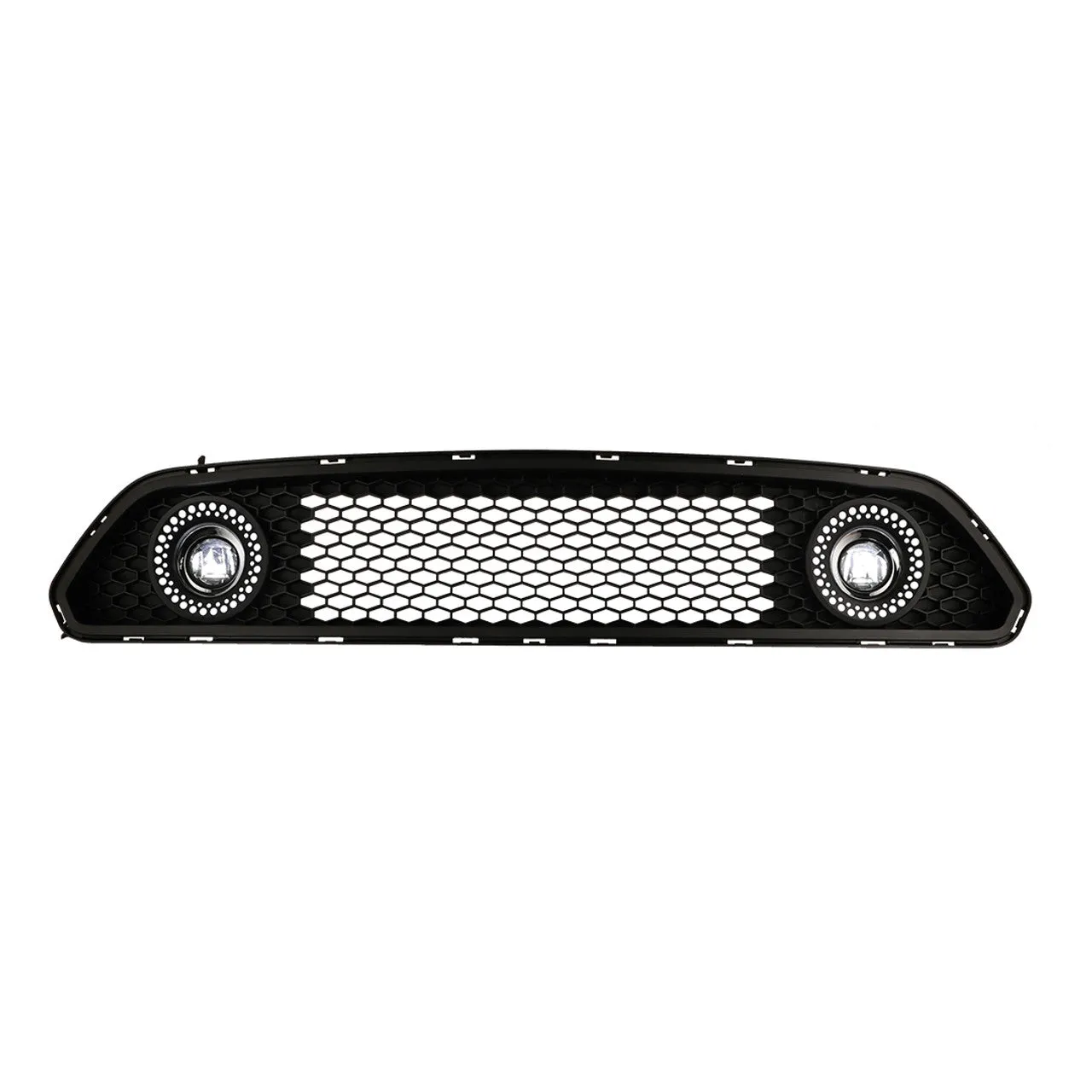 Winjet Renegade Upper Grille Ford Mustang S550 (15-17) w/ Different Lights Option