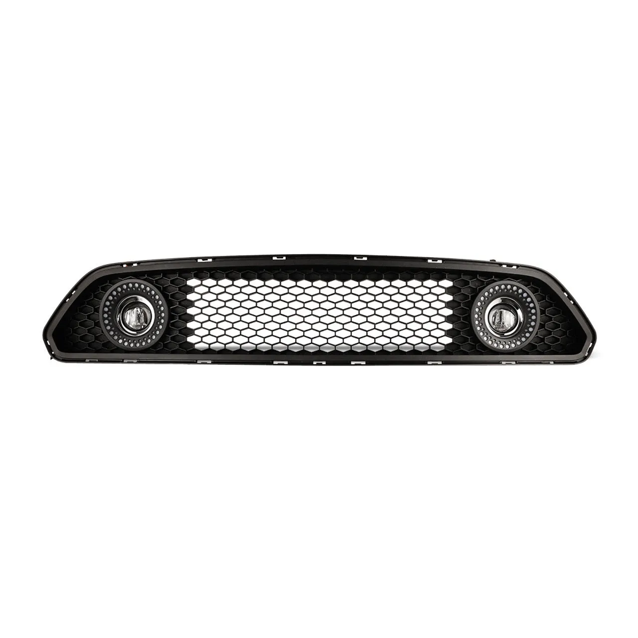 Winjet Renegade Upper Grille Ford Mustang S550 (15-17) w/ Different Lights Option