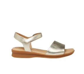 Womens Hush Puppies Nigella Pl Champagne Sandals Slip On Shoes