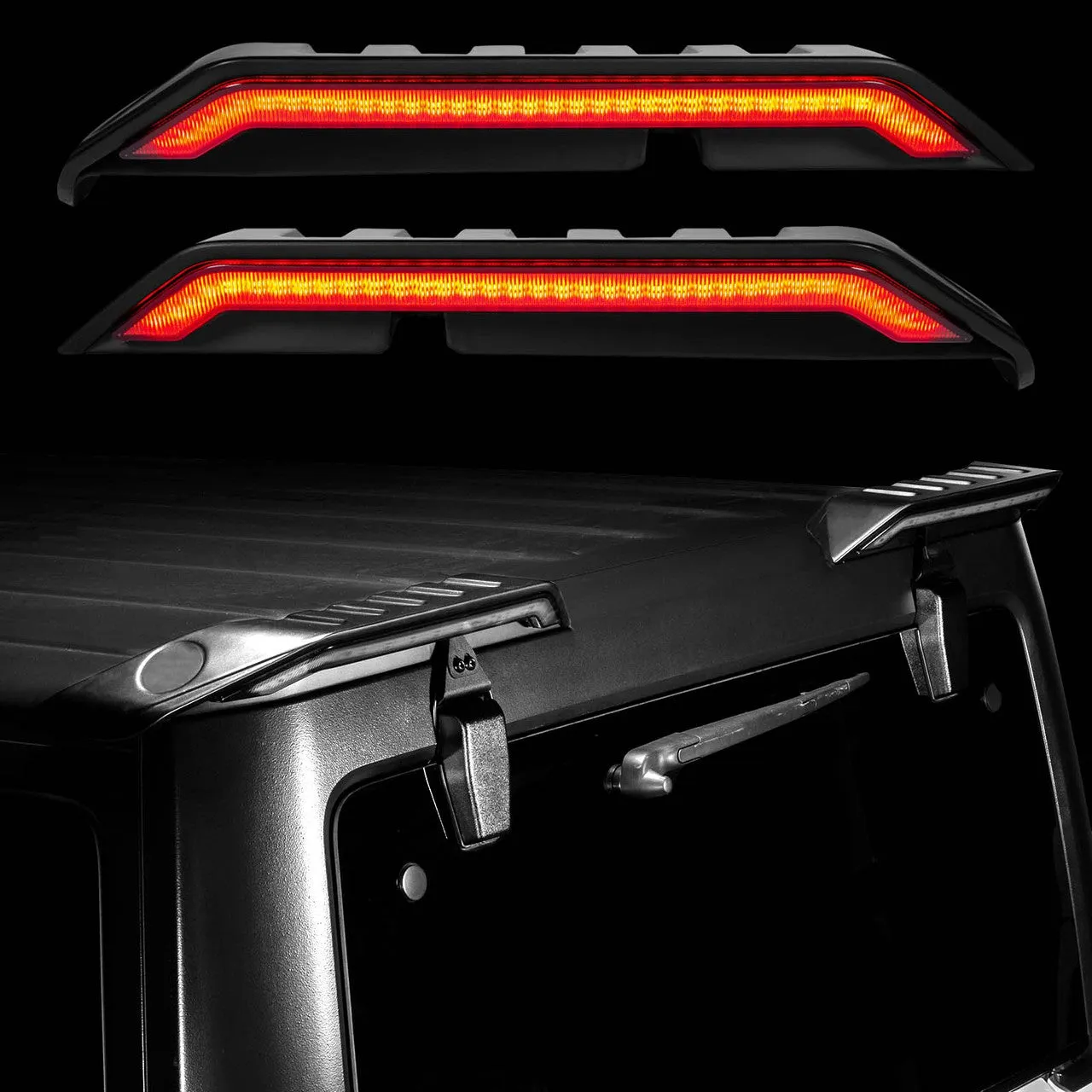 XKGlow LED High Wing Tail Light - Jeep Wrangler JK