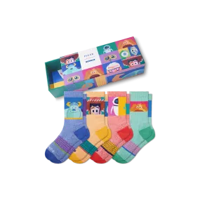 Youth Pixar | Bombas Calf Sock 4-Pack Gift Box